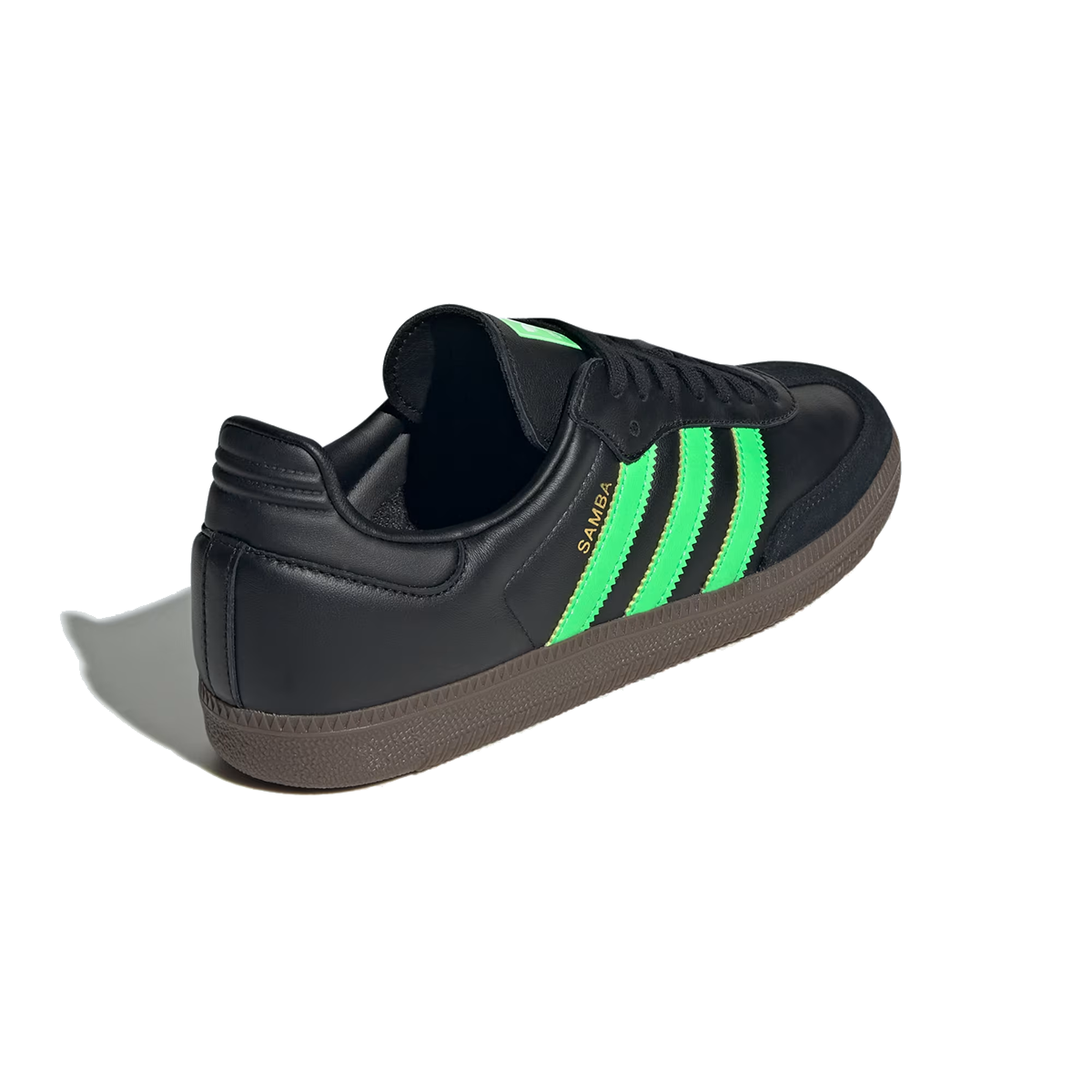 Samba OG 'Core Black / Screaming Green / Gum'