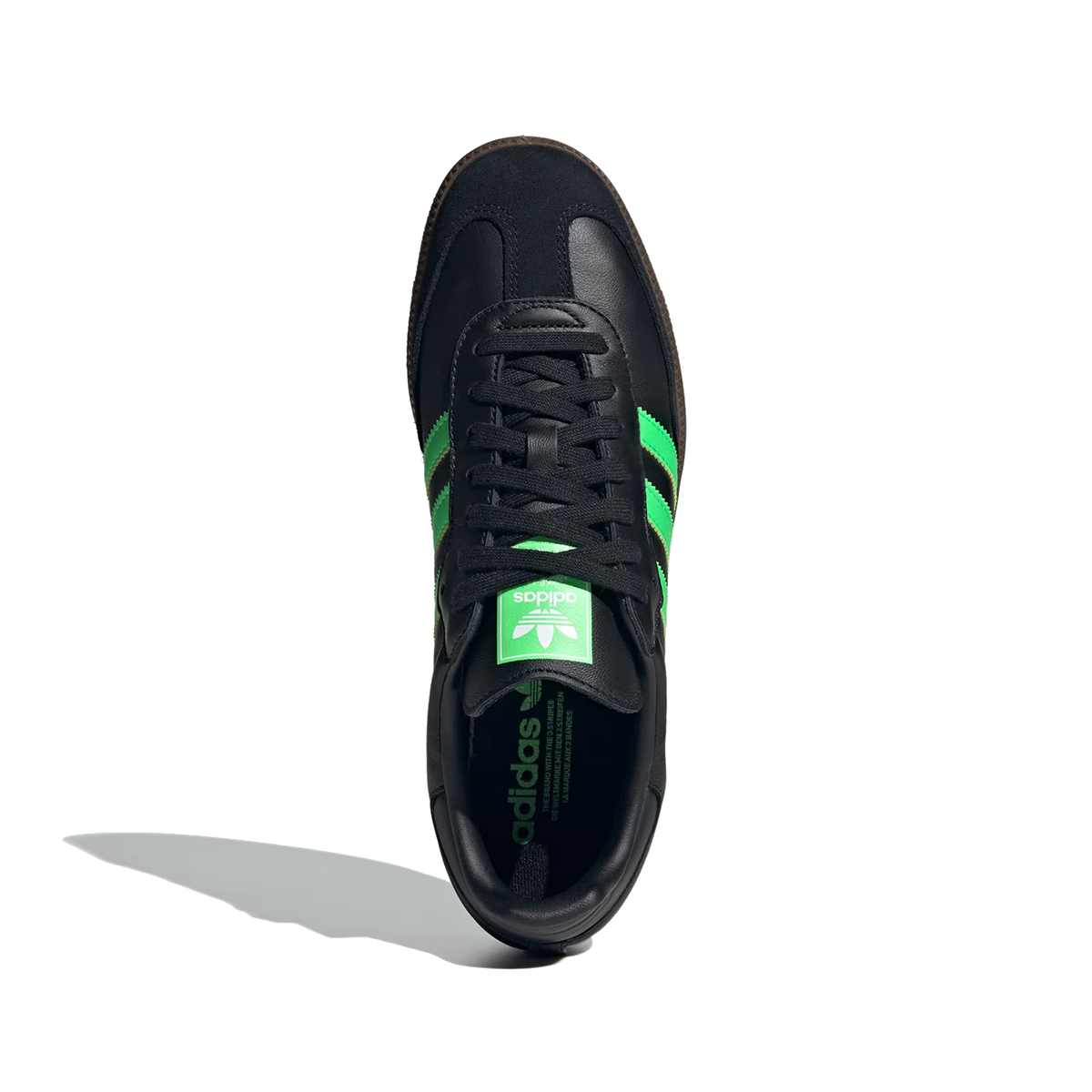 Samba OG 'Core Black / Screaming Green / Gum'
