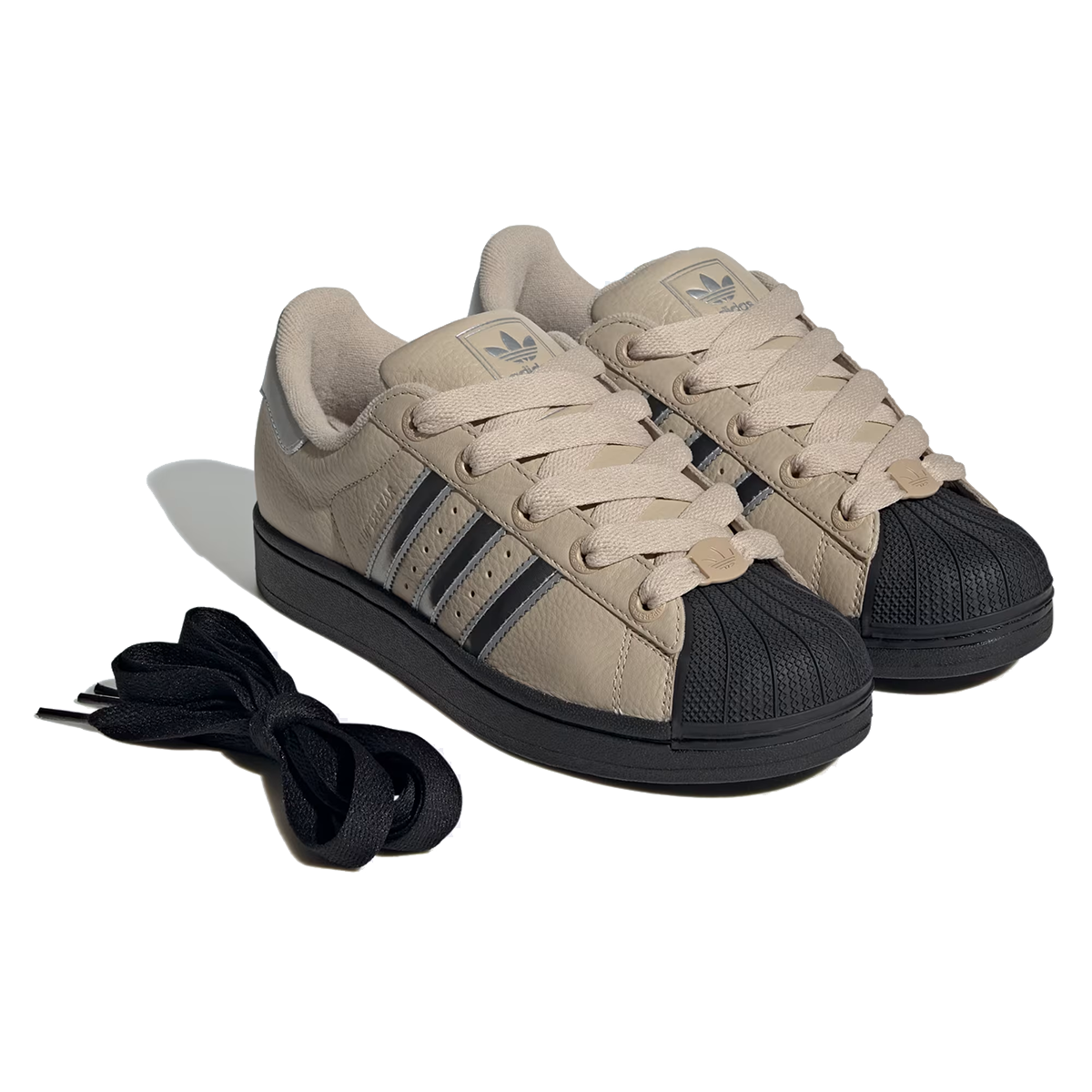 W Superstar II 'Stone Khaki / Silver Metallic / Core Black'