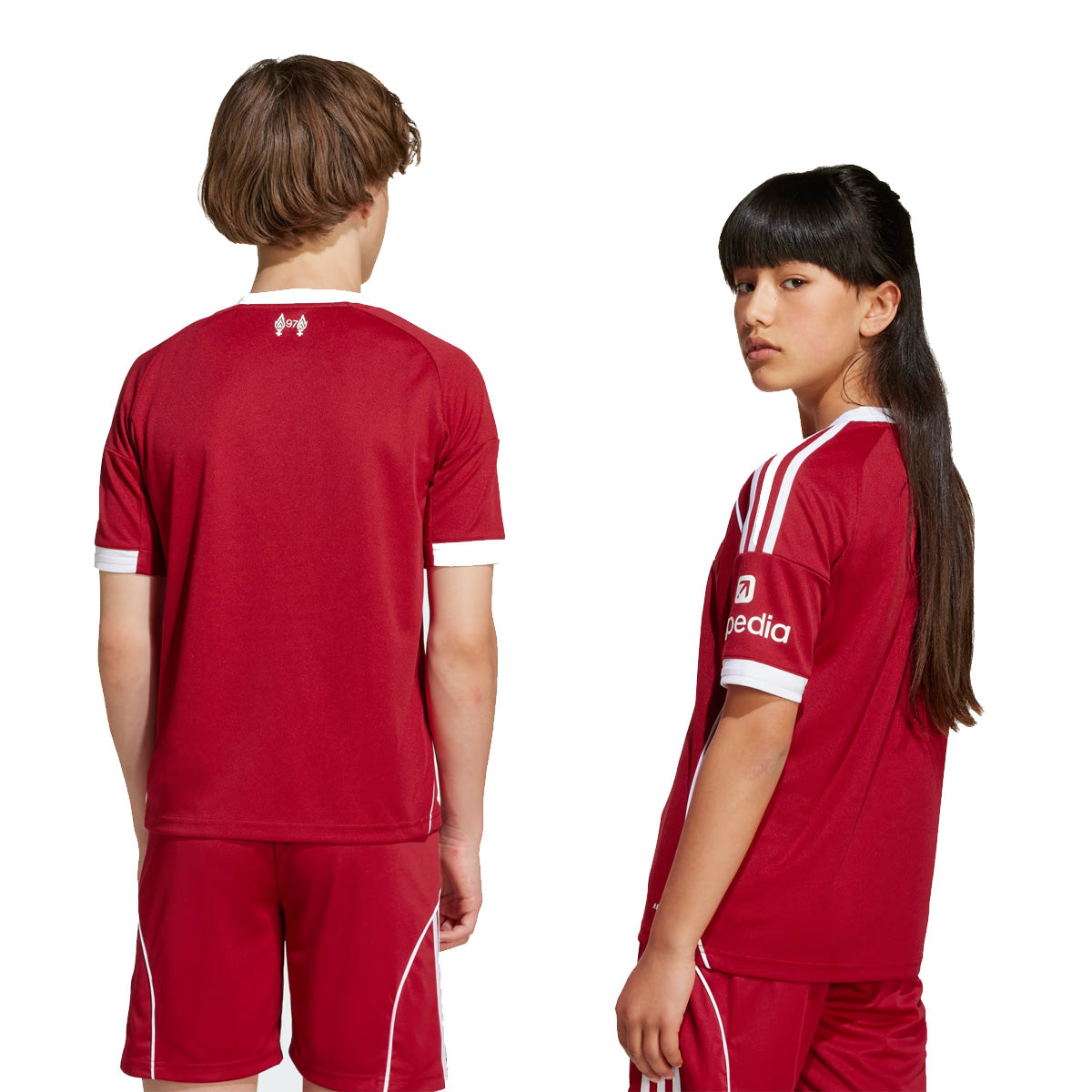 Liverpool FC 25/26 Home Kids Jersey 'Strawberry Red'