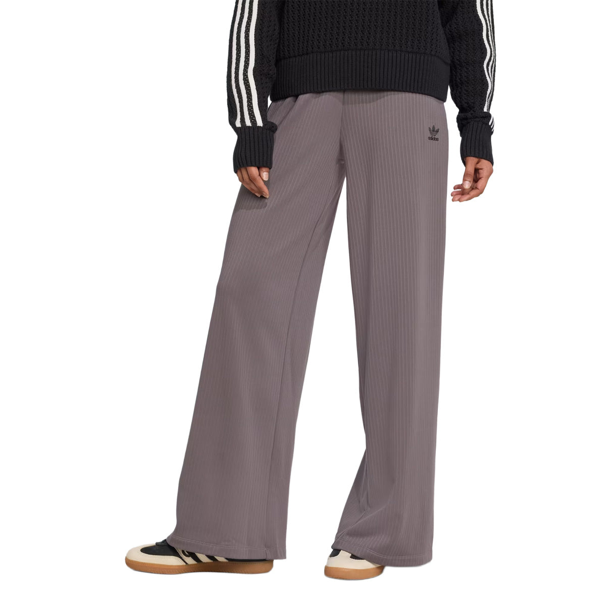 W Ribbed Winterized Pants 'Grey'