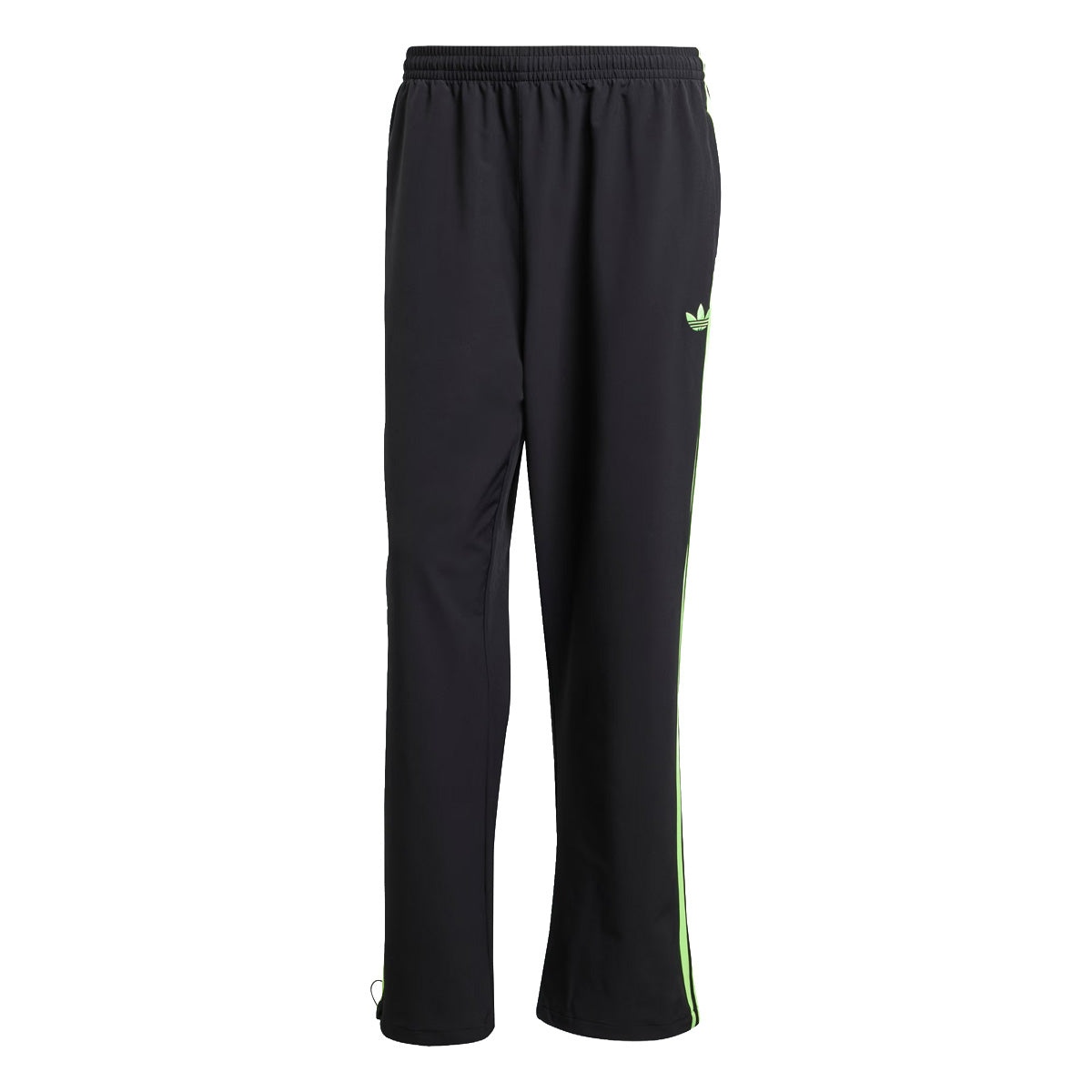 Adicolor Woven Drill Pant 'Black/Signal Green'