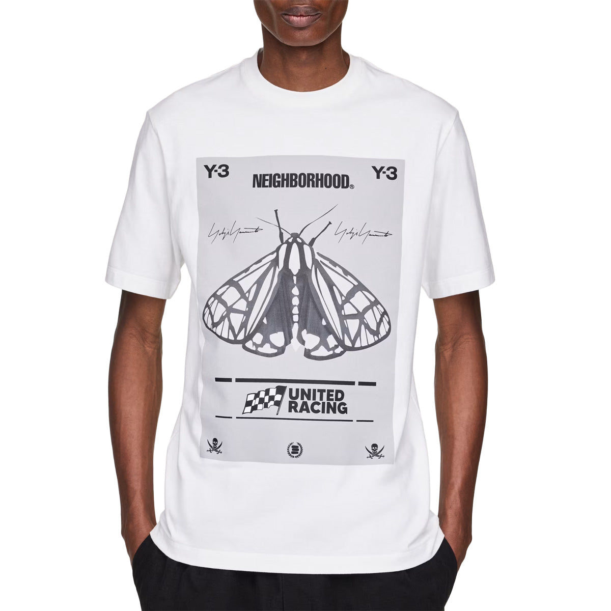 Y-3 NBHD Graphic Tee 'Core White'