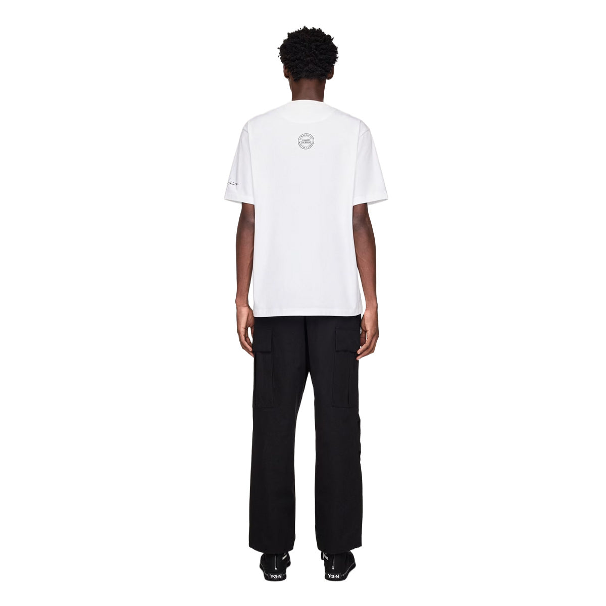 Y-3 NBHD Logo Tee 'Core White'