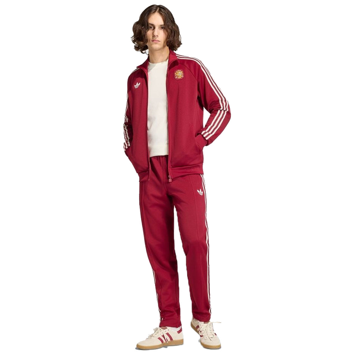 FEF OG Track Top 'Team Coll Burgundy 2'