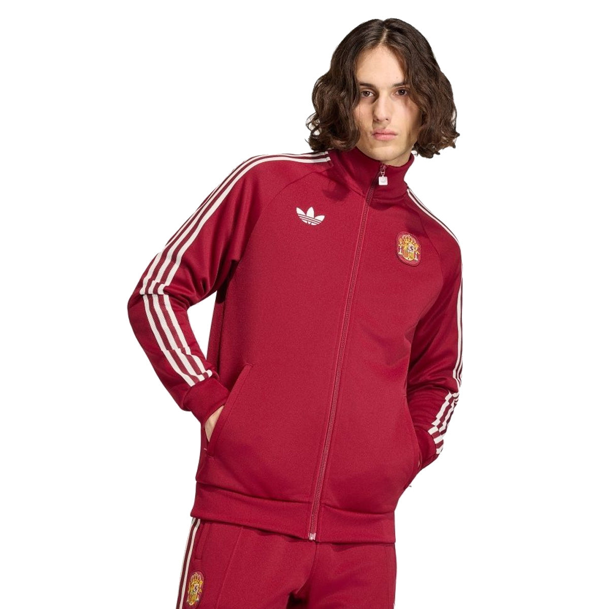 FEF OG Track Top 'Team Coll Burgundy 2'