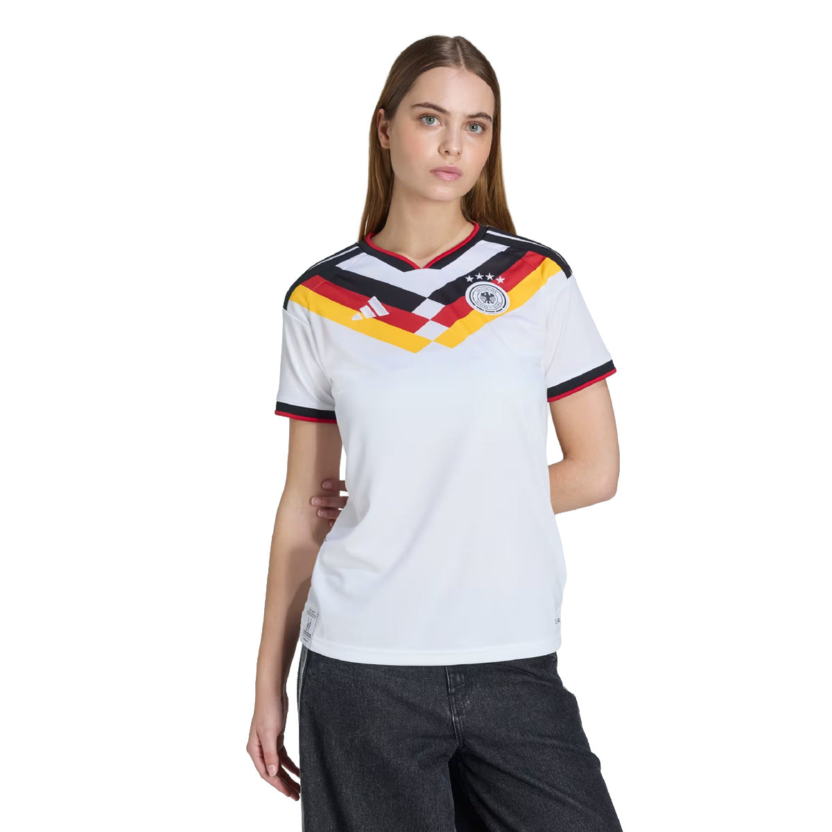 Wmns Germany 26 Home Jersey 'WHITE'
