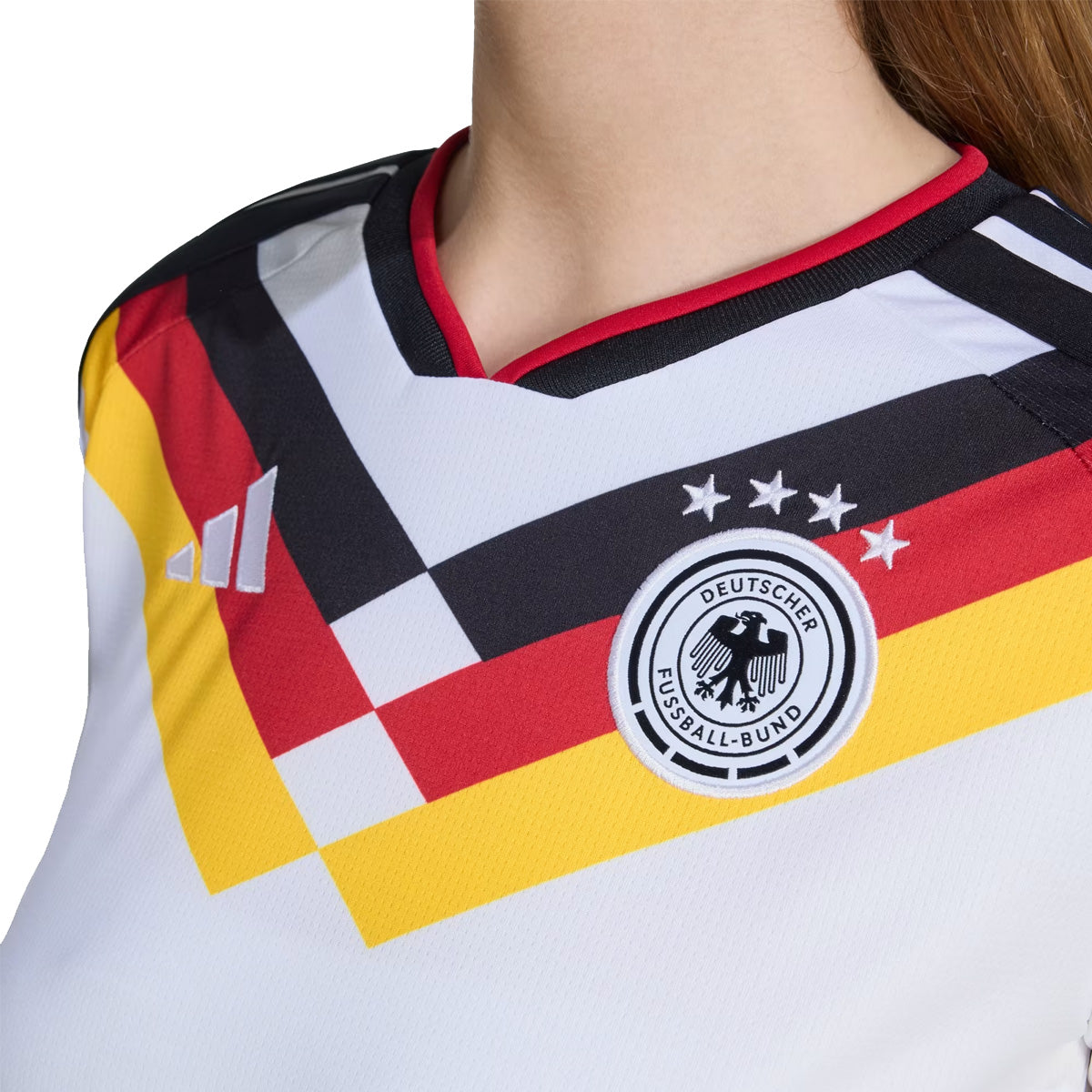 Wmns Germany 26 Home Jersey 'WHITE'
