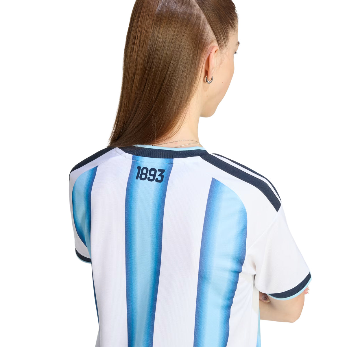 Wmns Argentina 26 Home Jersey 'WHITE/BLUE'