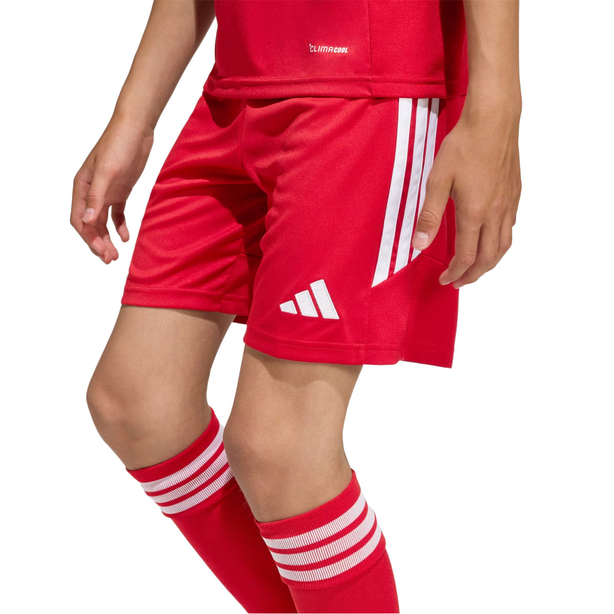 Tiro 26 League Kids Shorts 'Team Power Red 2 / White'