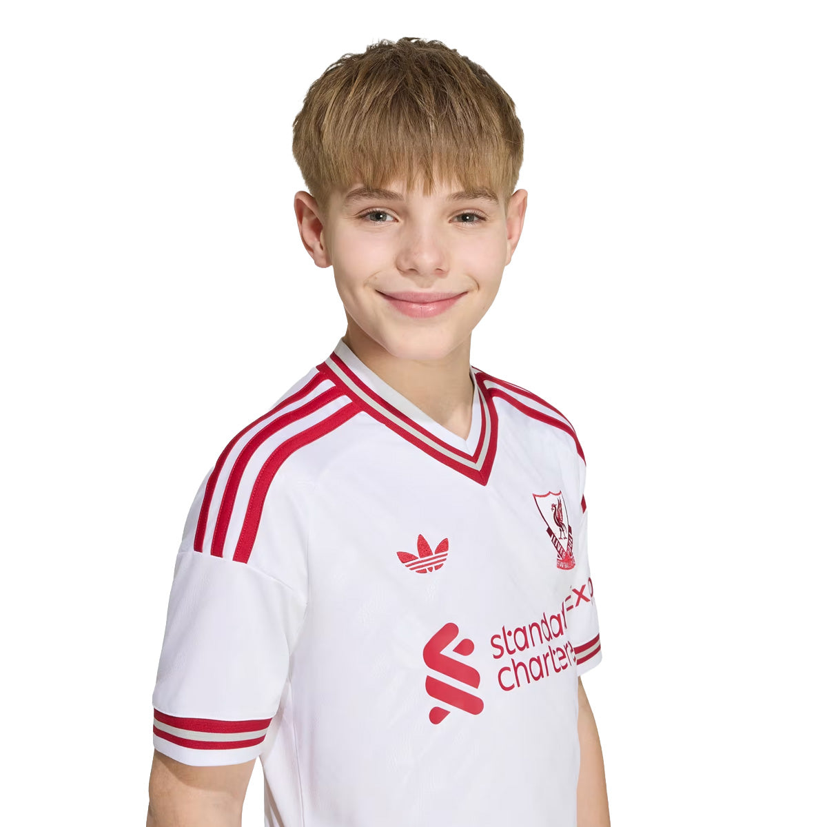 Liverpool FC 26/27 Away Jersey Kids 'White'