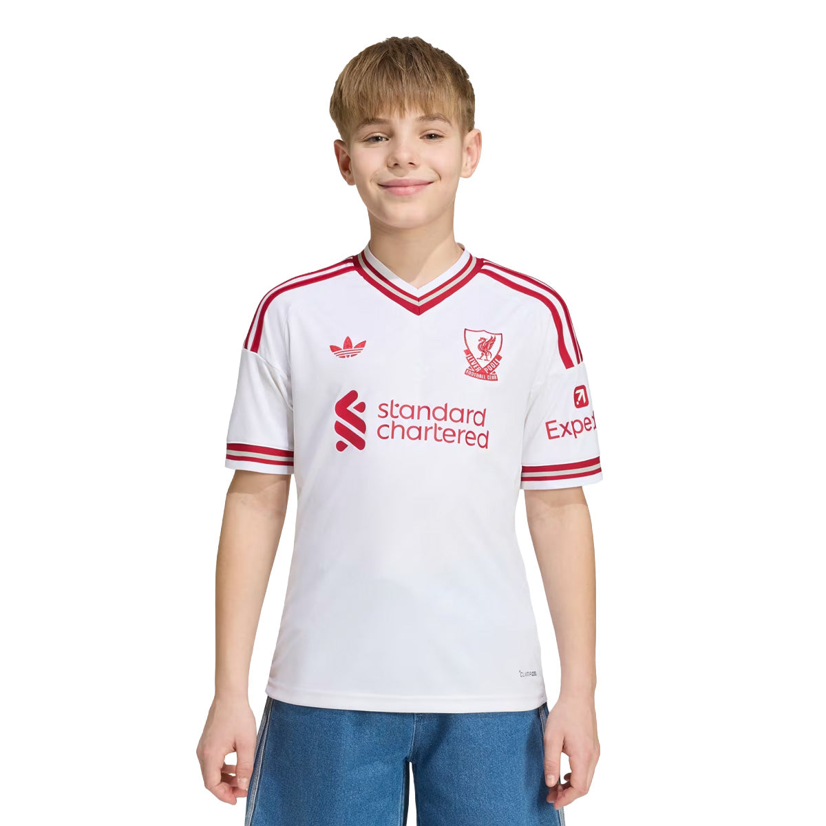 Liverpool FC 26/27 Away Jersey Kids 'White'