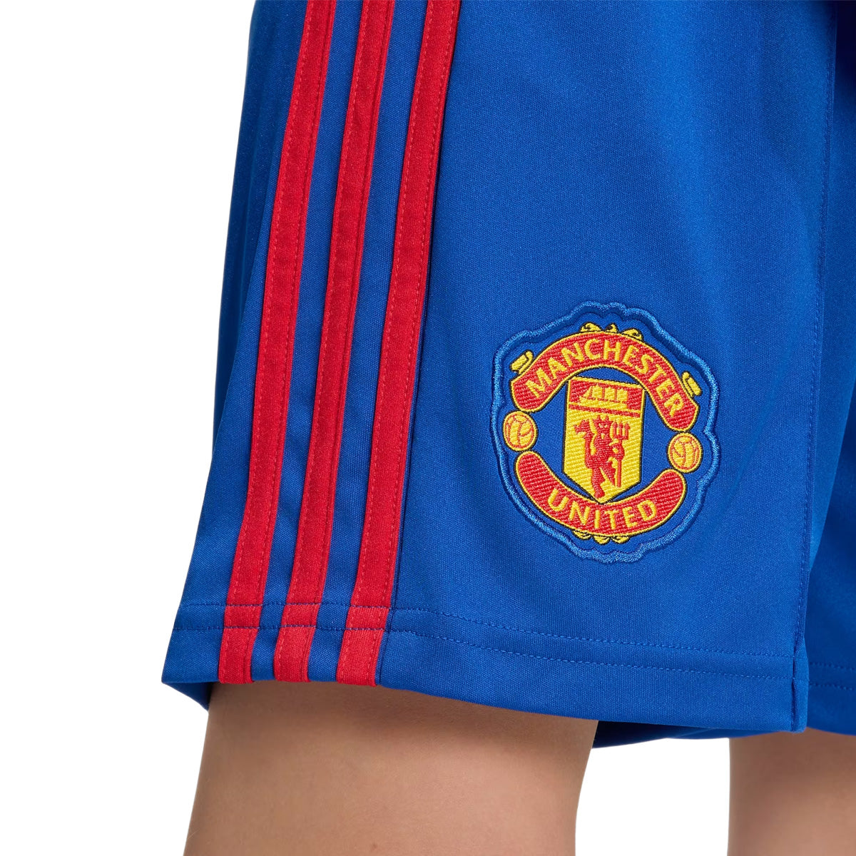 Manchester United 26/27 Away Short Kids 'Royal Blue'