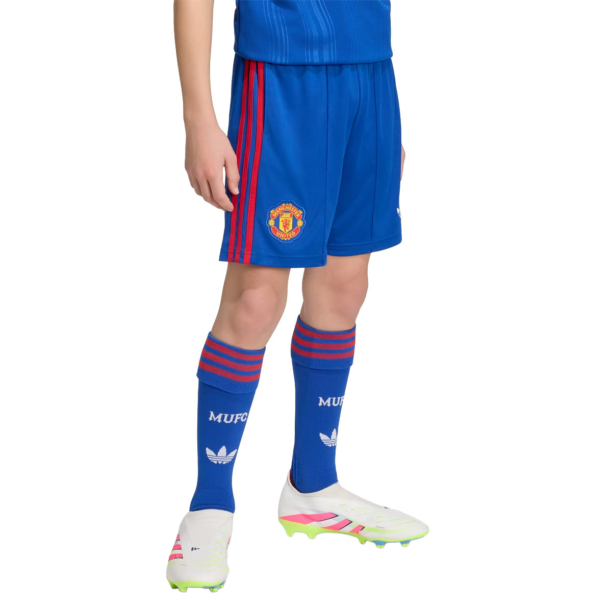 Manchester United 26/27 Away Short Kids 'Royal Blue'