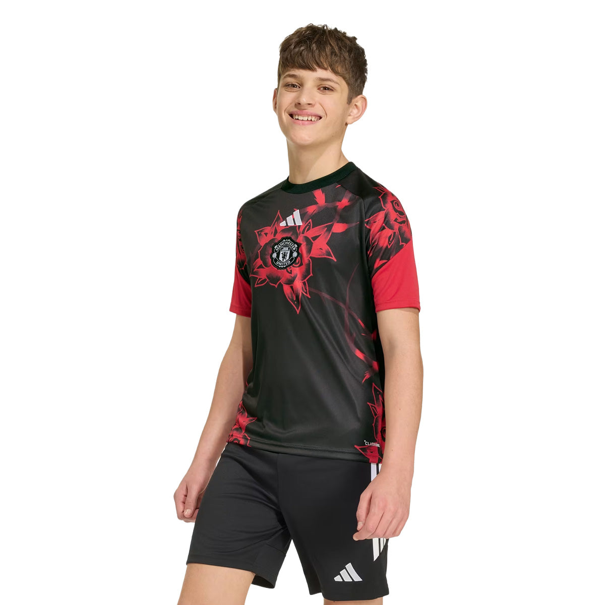 Manchester United 26/27 Pre Match Jersey Kids 'Mufc Red / Black'