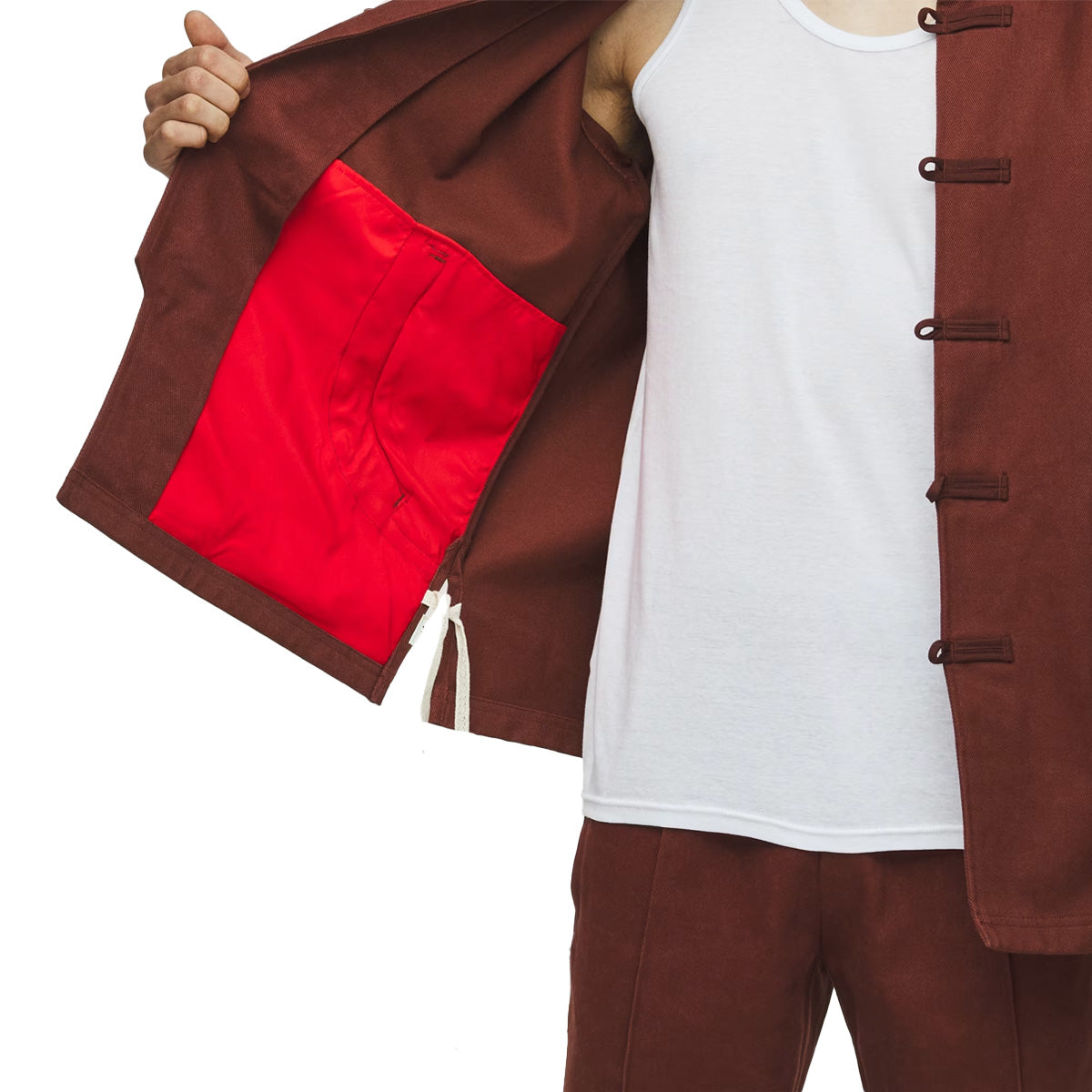 + CLOT TRACK JACKET BY EDISON CHEN 'Fox Brown'