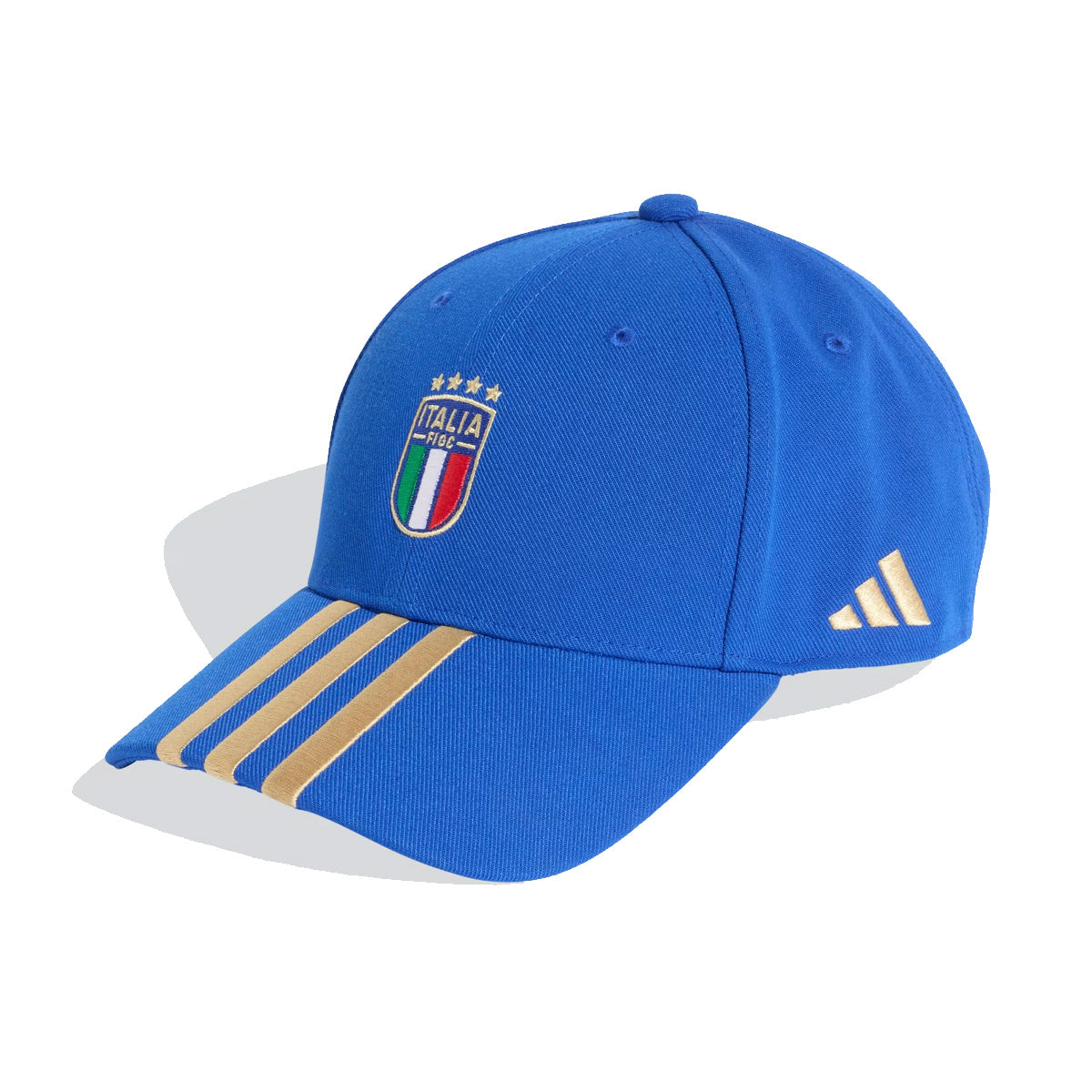 Italy Youth Soccer Cap 'Bold Blue/Hazy Beige'