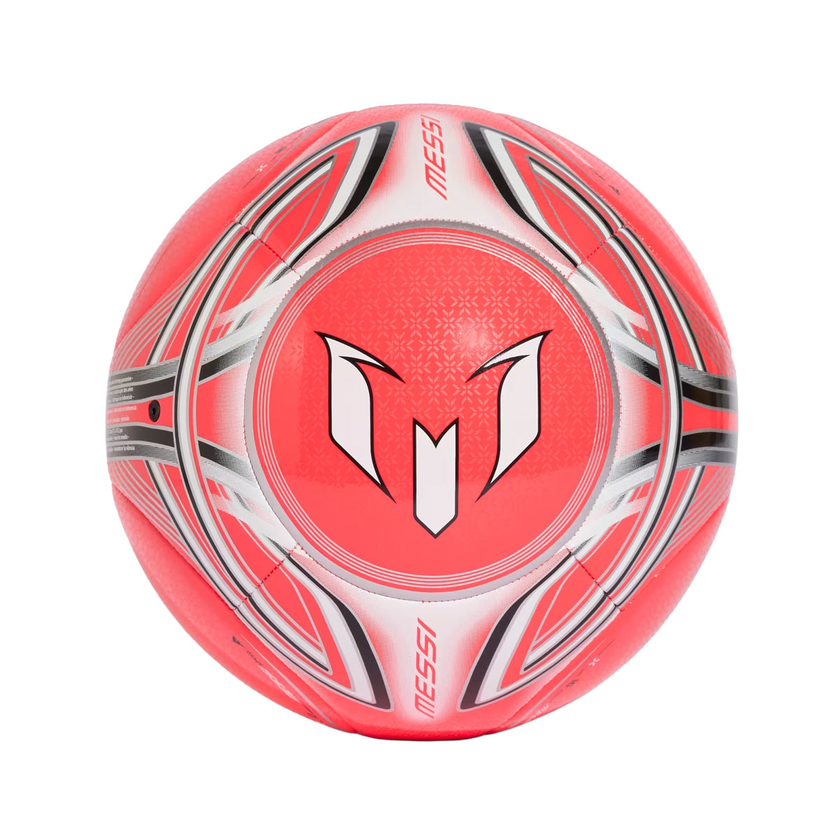 Messi Club Ball 'Lucid Red / Black / White / Silver Metallic'