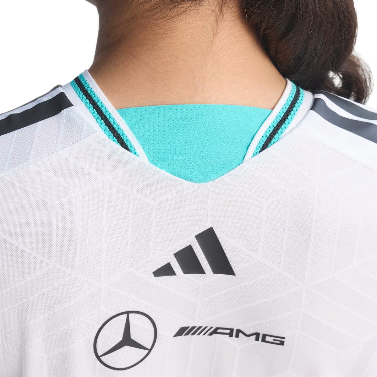 MERCEDES - AMG PETRONAS FORMULA 1 TEAM DRIVER JERSEY AUTHENTIC 'WHITE'