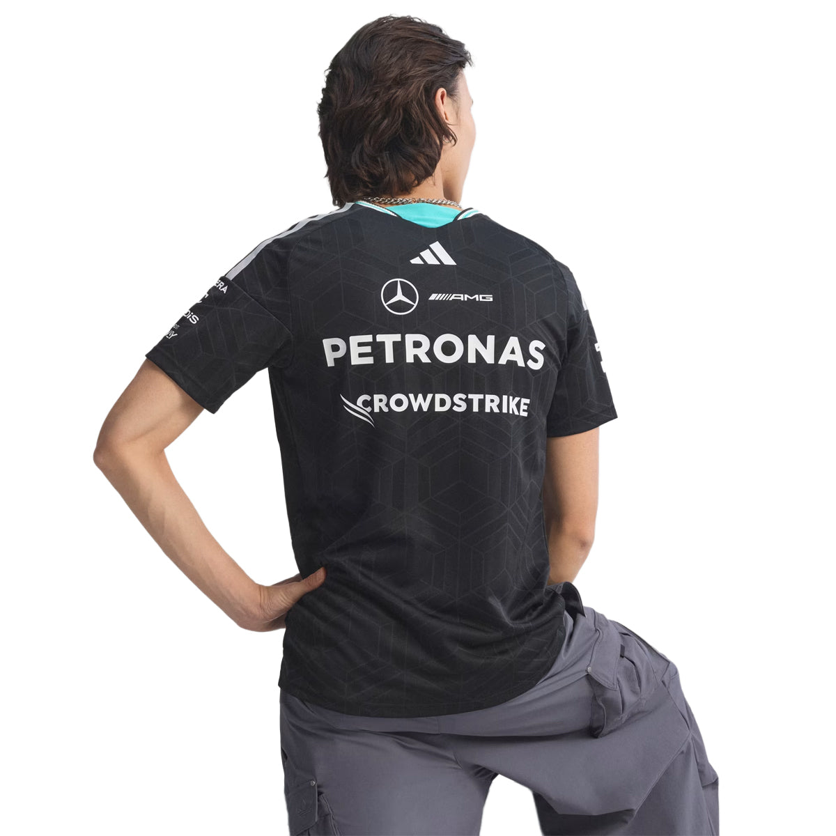 MERCEDES - AMG PETRONAS FORMULA 1 TEAM DRIVER JERSEY AUTHENTIC 'BLACK'