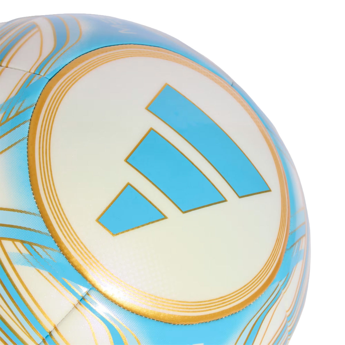 Messi Club Ball 'Ivory/Semi Blue Burst/Icey Blue/Gold Metallic'