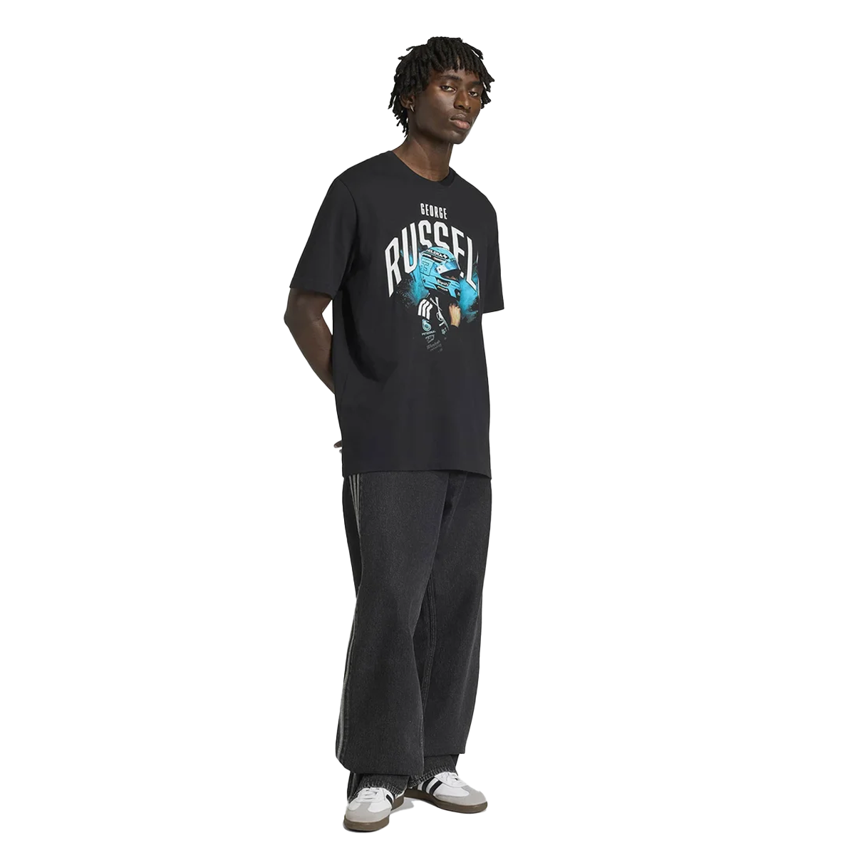 '+ MERCEDES - AMG PETRONAS FORMULA 1 TEAM GEORGE RUSSELL GRAPHIC TEE