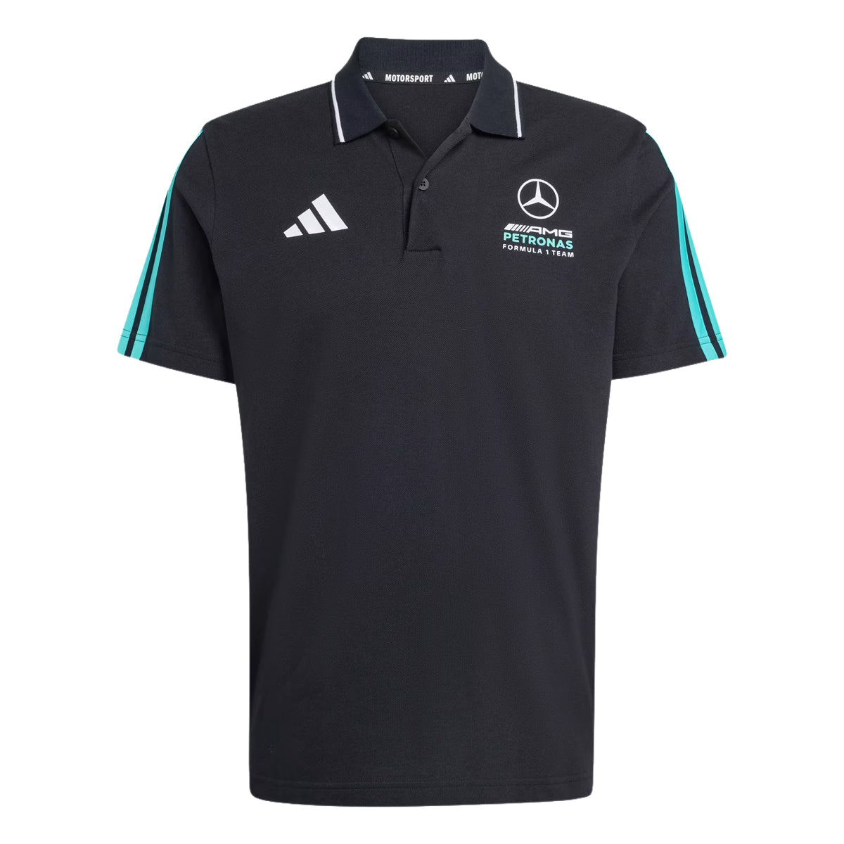 MERCEDES - AMG PETRONAS FORMULA 1 TEAM DNA POLO SHIRT 'BLACK'