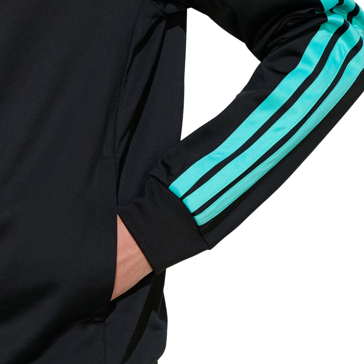 + MERCEDES - AMG PETRONAS FORMULA 1 TEAM DNA TRACK TOP 'Black / Semi Mint Rush'