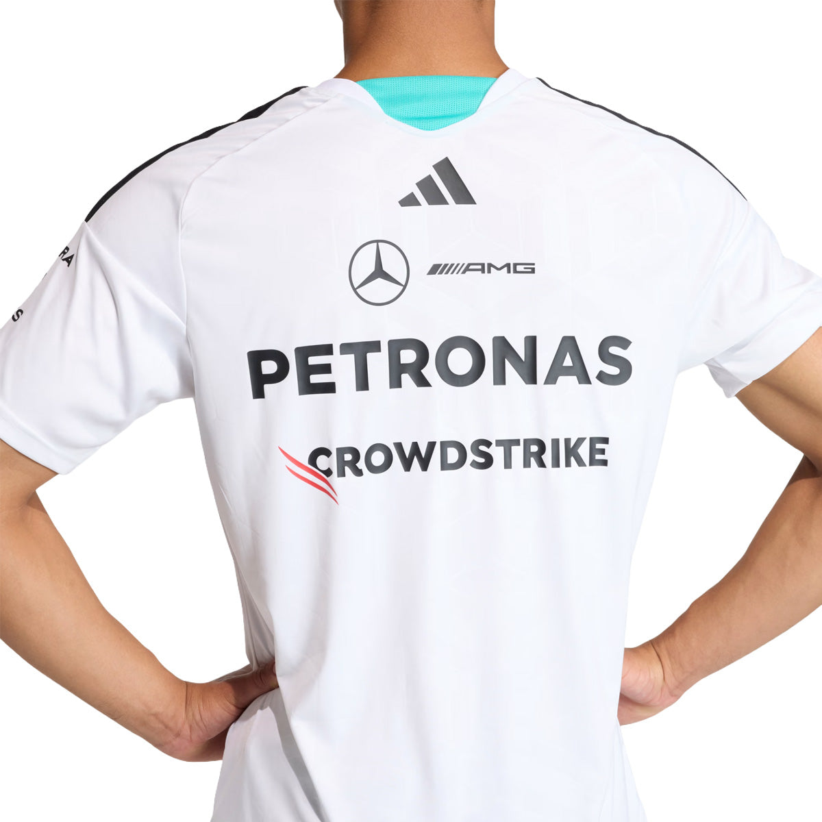 + MERCEDES - AMG PETRONAS FORMULA 1 TEAM DRIVER JERSEY 'White'