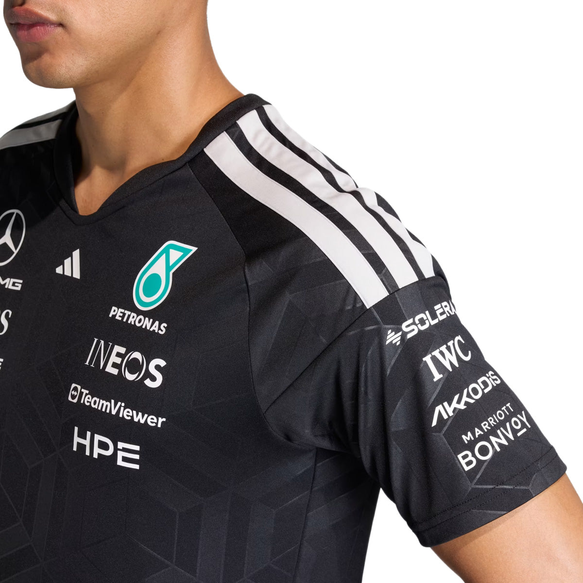 + MERCEDES - AMG PETRONAS FORMULA 1 TEAM DRIVER JERSEY 'Black'