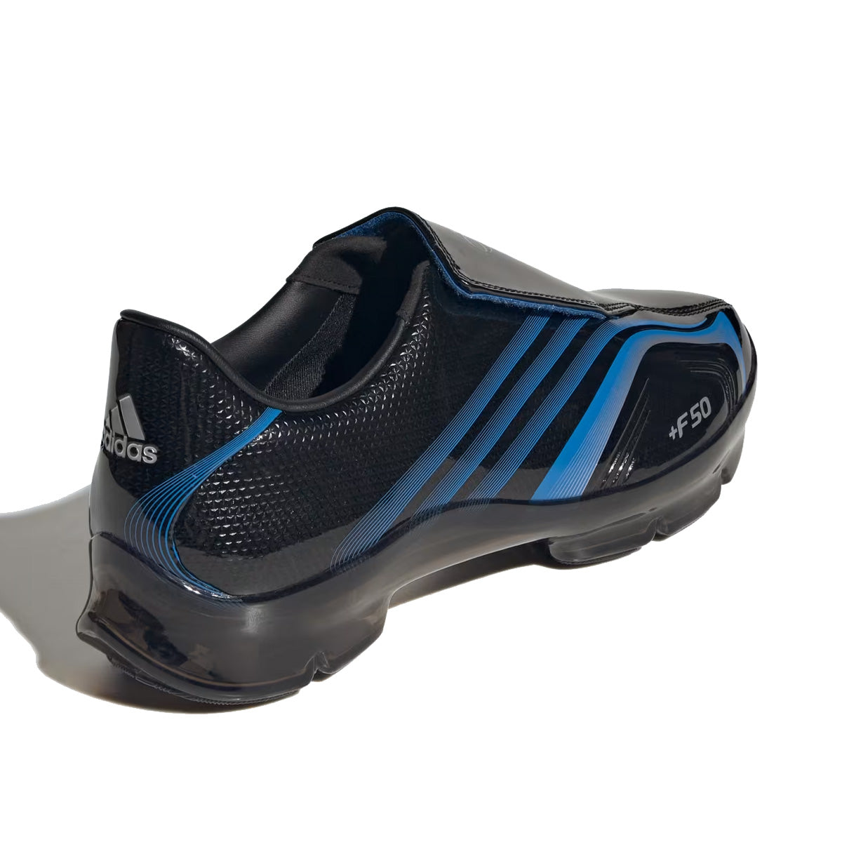 F50 Walkable Shoes 'Core Black / Lucid Ray Blue / Silver Metallic'