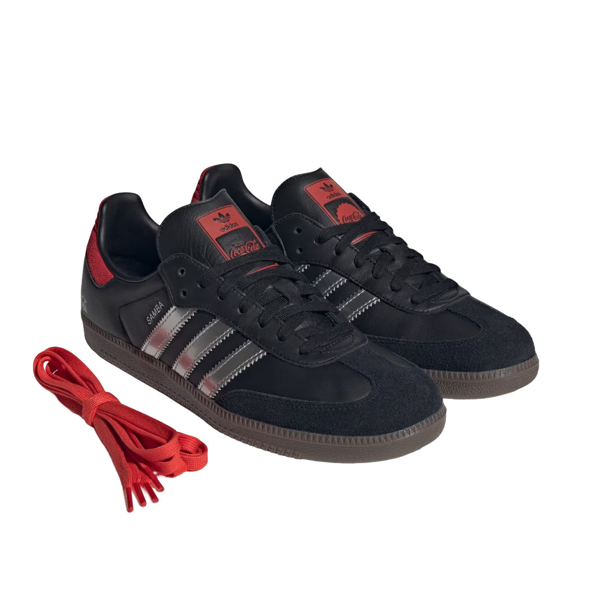 SAMBA OG COCA COLA 'Core Black/Metallic Silver/Red'