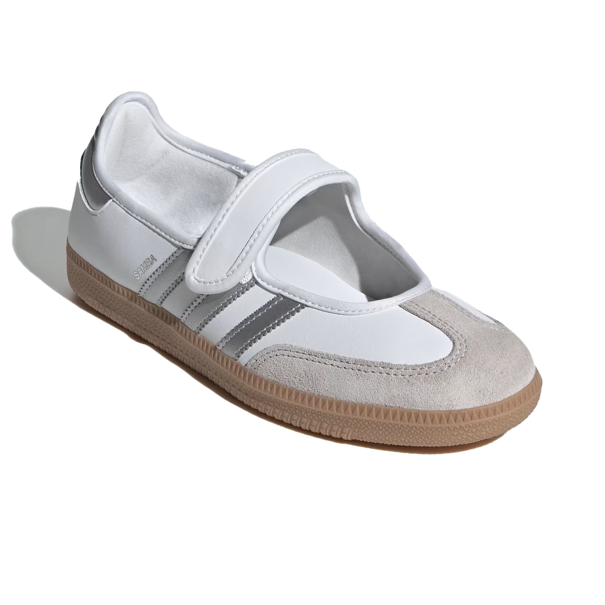 Wmns Samba Jane 'Cloud White / Silver Metallic / Gum'
