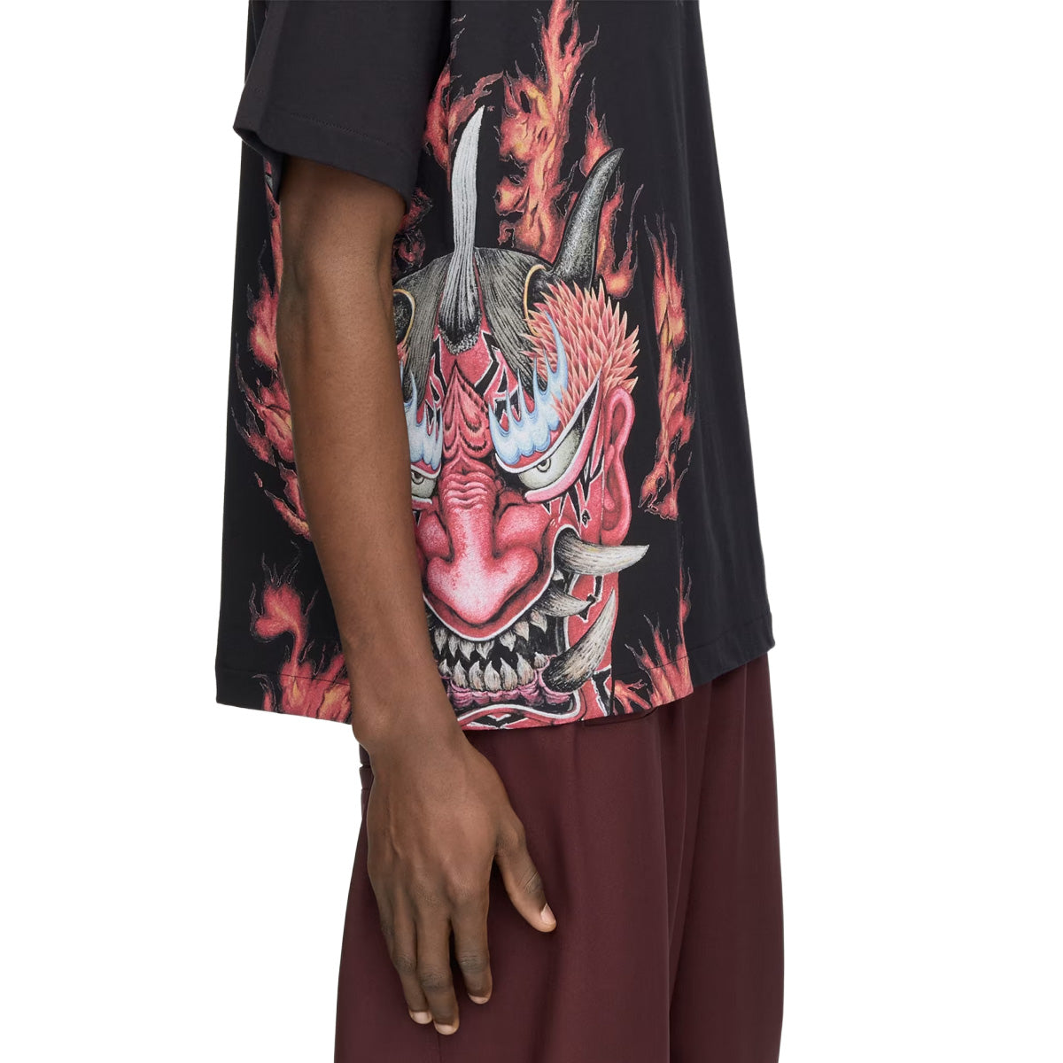 Y-3 GRAPHIC SHORT SLEEVE TEE 'Black'