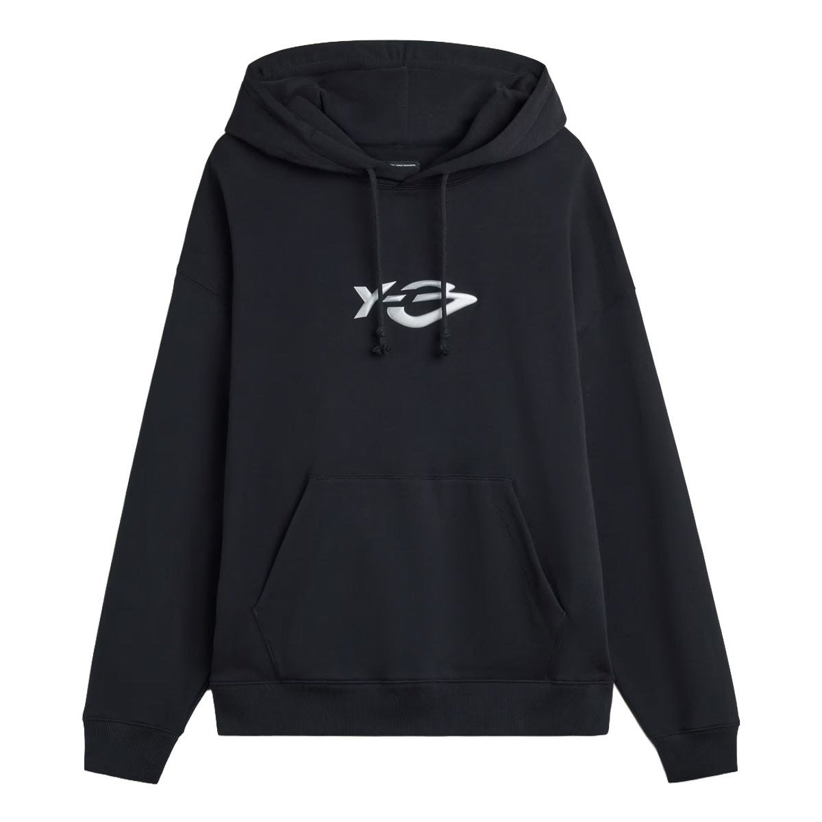 Y-3 FRENCH TERRY LIQUID LOGO HOODIE 'Black'