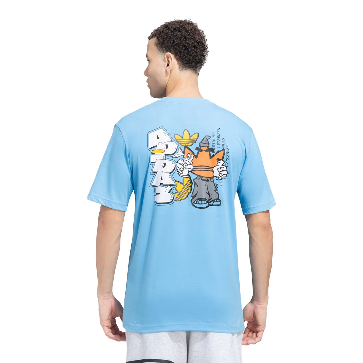 Doo Trefoil Tee 'Semi Blue'