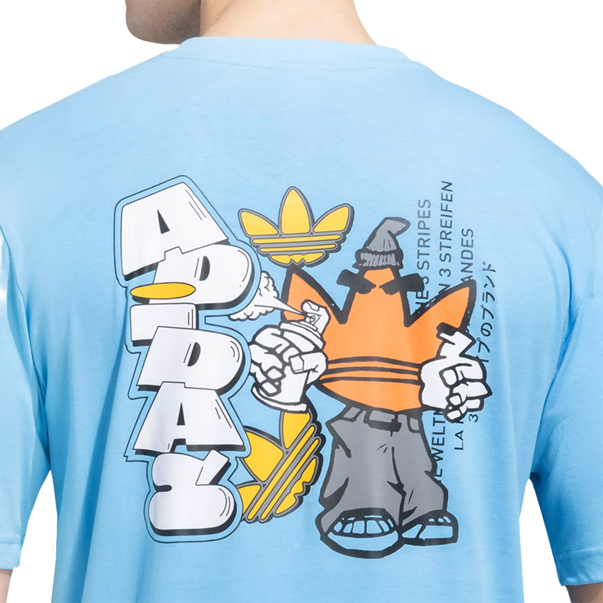 Doo Trefoil Tee 'Semi Blue'
