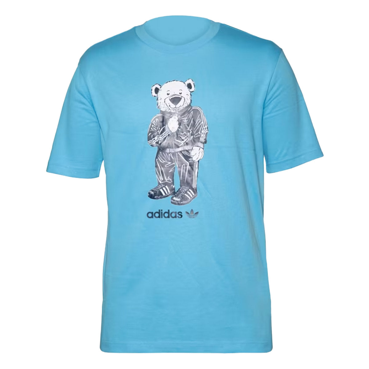 Bear Trefoil Tee 'Semi Blue'