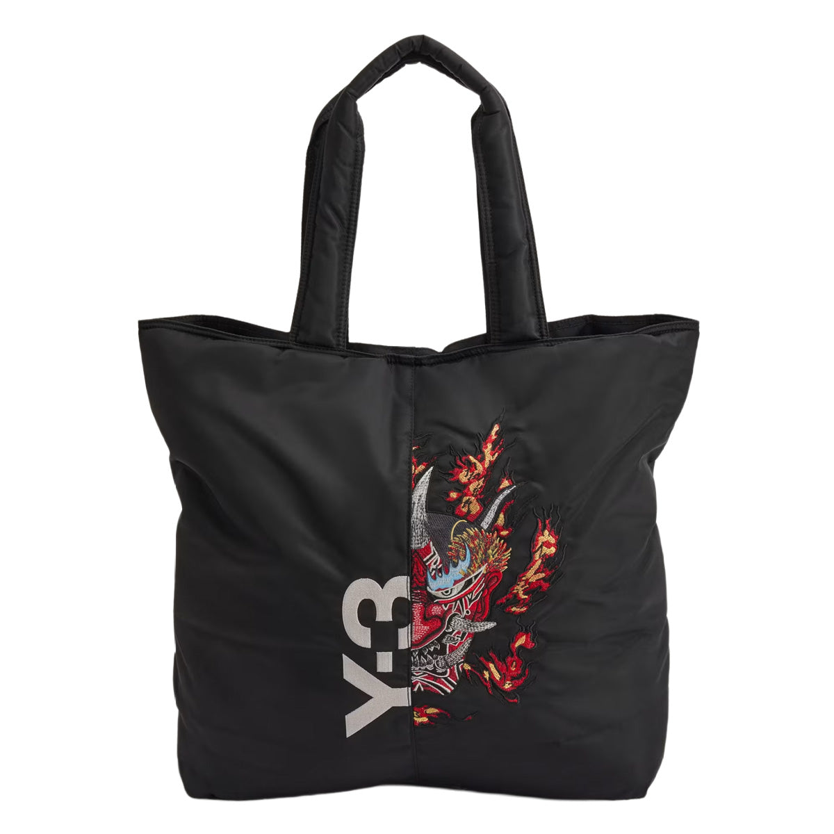 Y-3 GRAPHIC TOTE BAG 'Black'