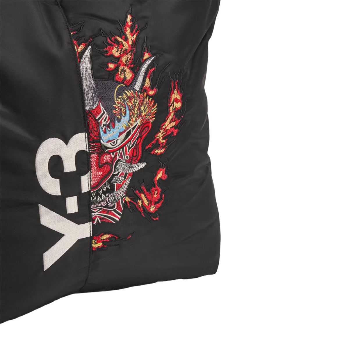 Y-3 GRAPHIC TOTE BAG 'Black'
