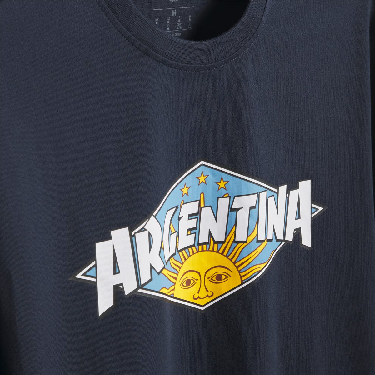 + THRASHER + AFA ARGENTINA TEE 'Night Navy'
