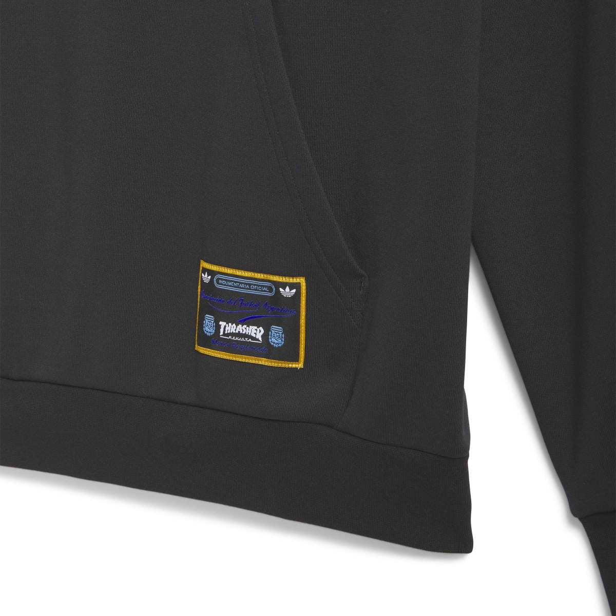 + Argentina + Thrasher Hoodie 'Black'
