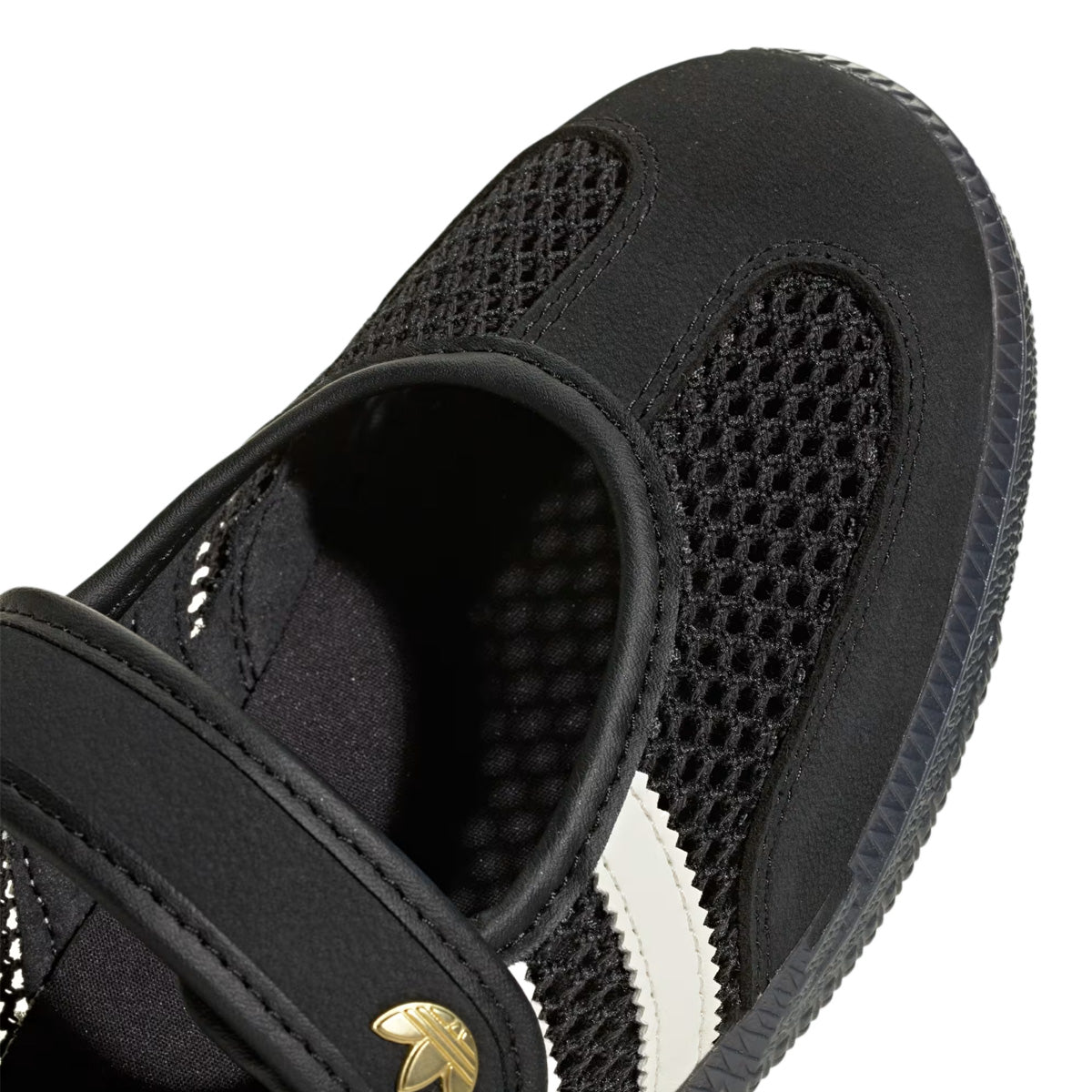 Wmns SAMBA JANE 'Core Black / Off White / Gold Metallic'