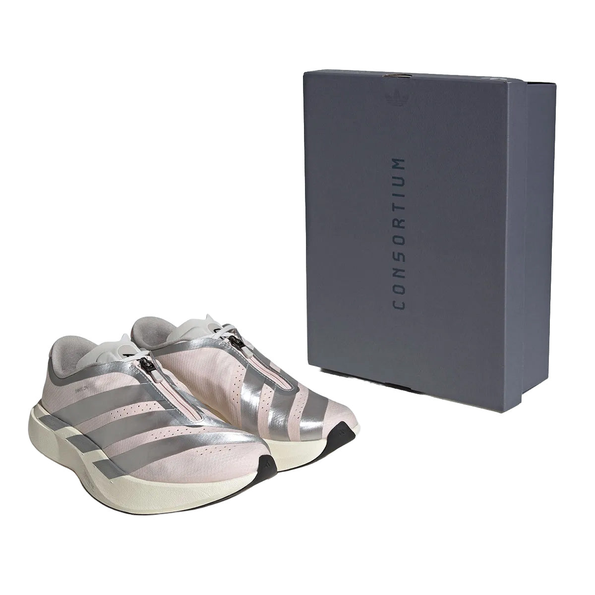 Adidas + naked ADIZERO EVO SL ZIP 'Blush Pink'