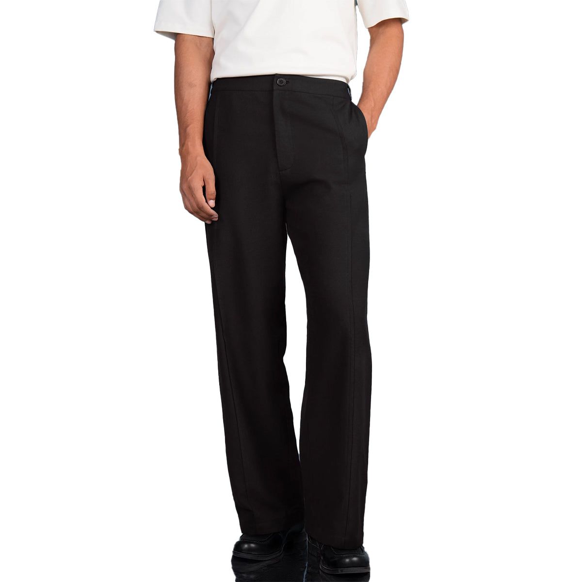 Munich Linen Pants in Black