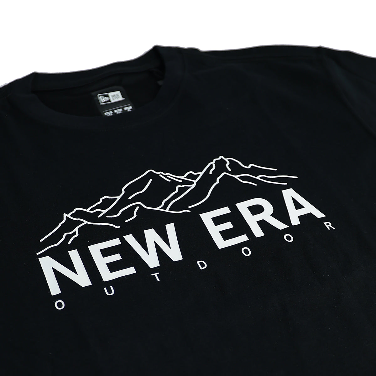 SS TEE MOUNTAINS OUTDOOR BLACK