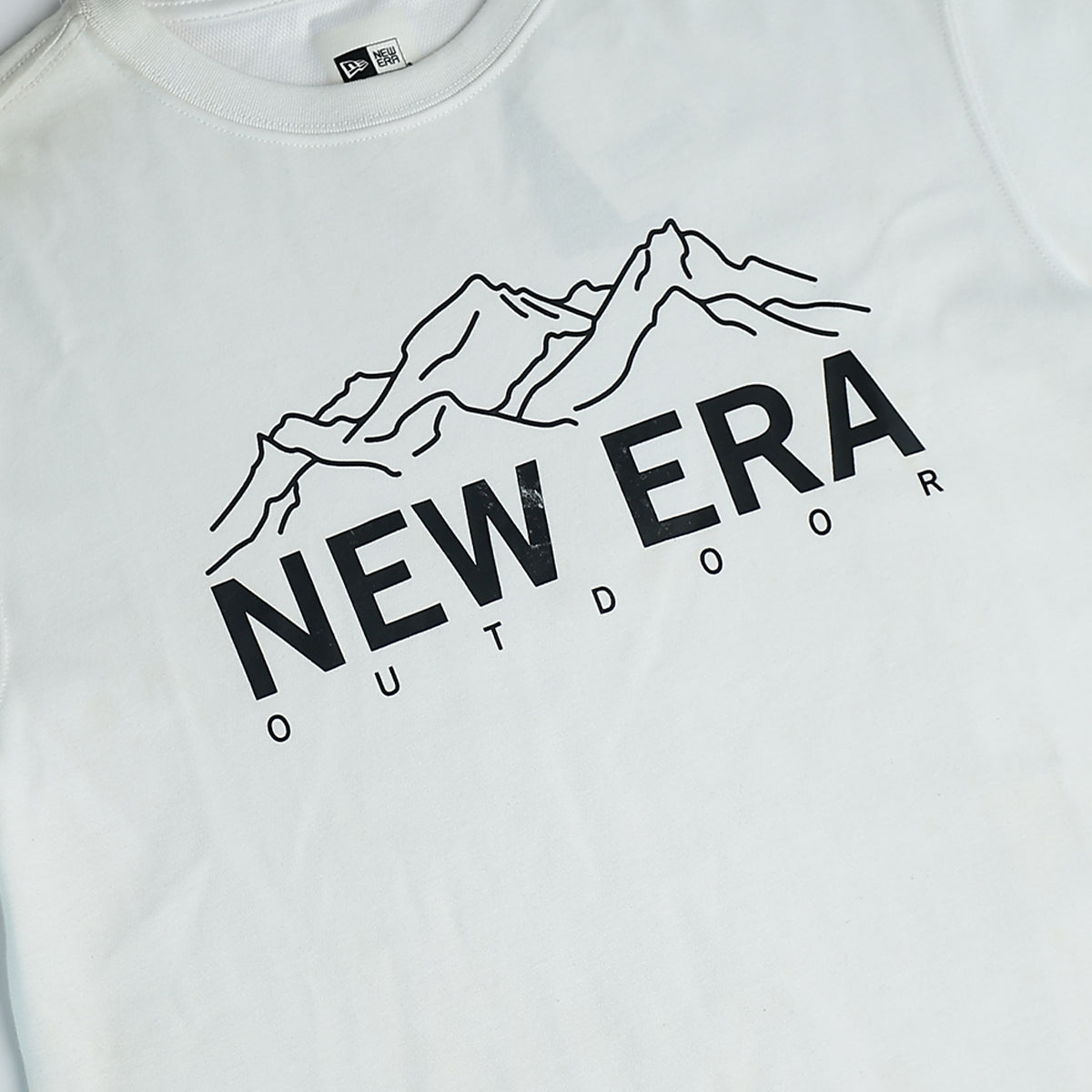 SS TEE MOUNTAINS OUTDOOR WHITE