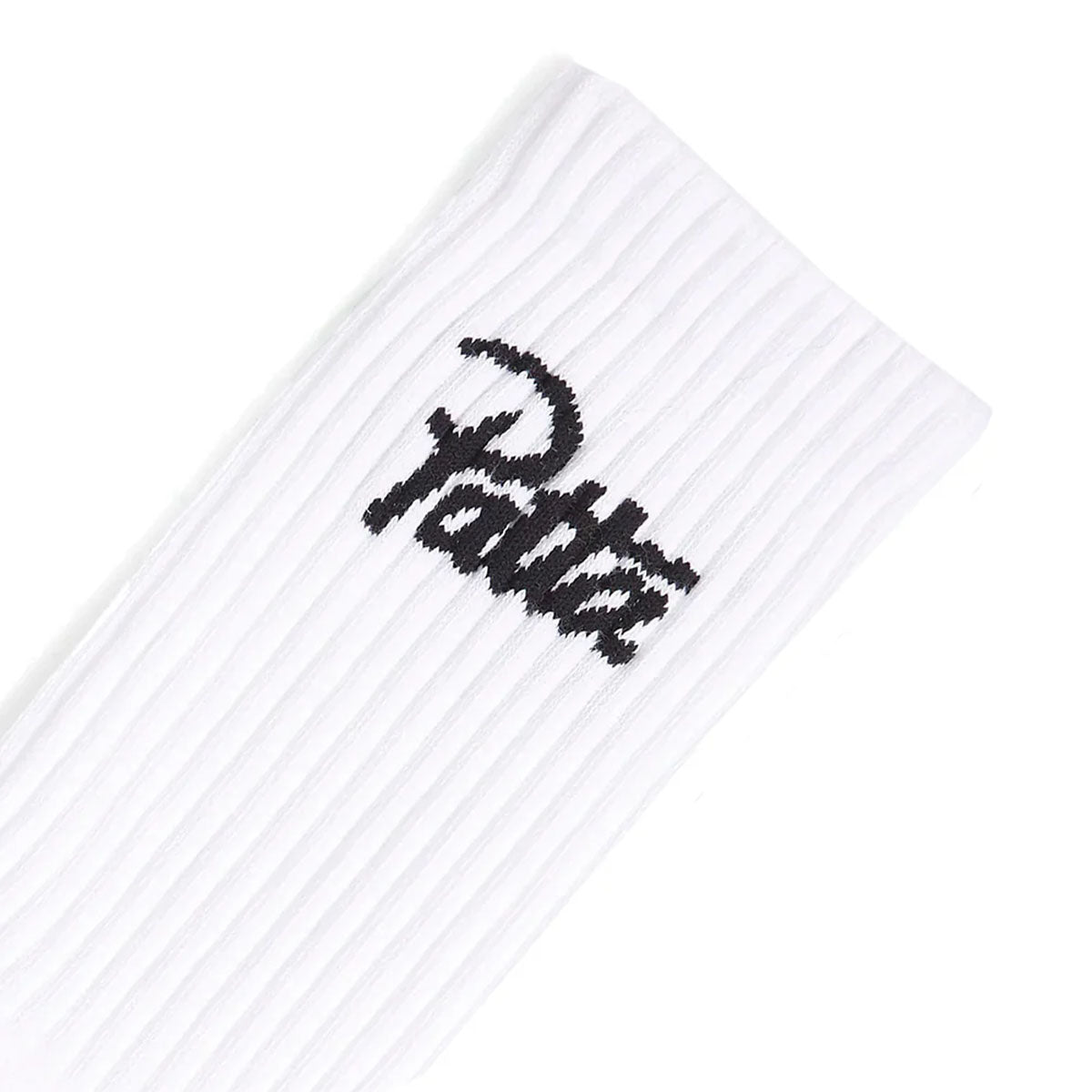 Script Logo Sport Socks 2-Pack White