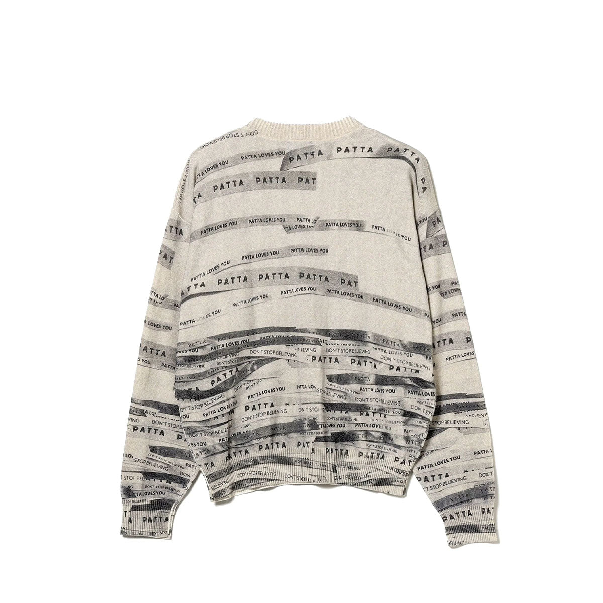 RIBBONS KNITTED SWEATER 'MULTI'