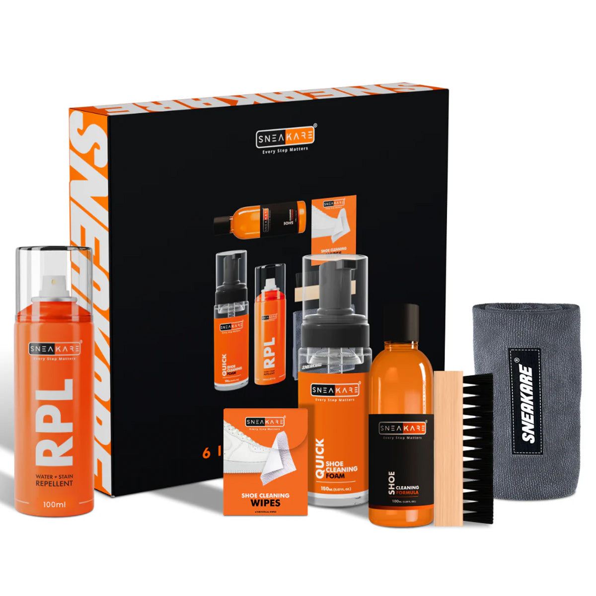 6 in 1 Shoe care Kit